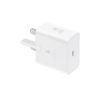 تصویر  شارژر سه پین SAMSUNG 25W اصلی T2510 ( فست و PD) سفید (گارانتی 18 ماهه شرکتی) - bew